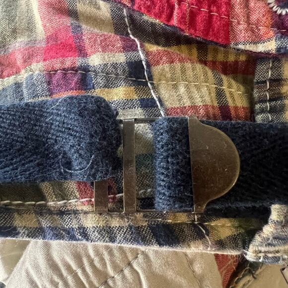 Gap Madras plaid shorts men’s 38, inseam 11” Y2K patchwork. February 08’ - Picture 7 of 8